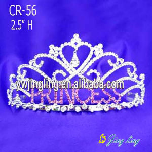 Small Size Rhinestone Princes Tiaras