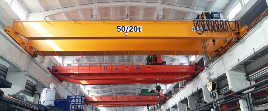 10ton/ 50ton Electric Trolley Type Double Girder Workshop Overhead Crane