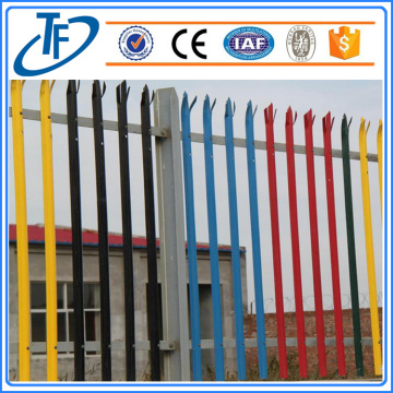 Stainless steel palisade fence