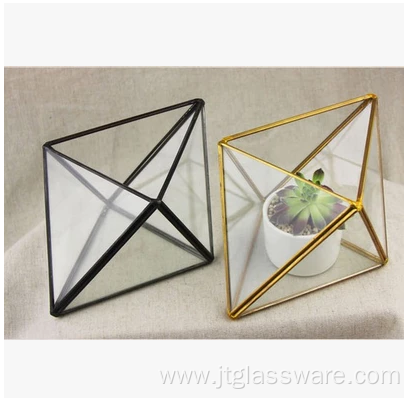 Plant Geometric Glass Terrarium Container