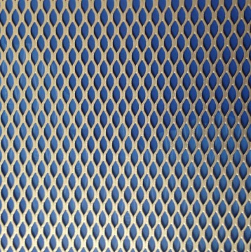 Aluminum facade expanded mesh/exterior building facade