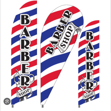 Sunshine Custom Logo Flags Suppliers for Barber Shops