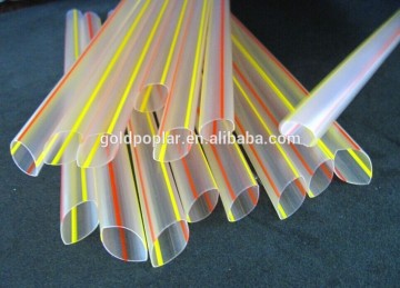 big plastic bubble tea drinking straws in bulk 12x210mm