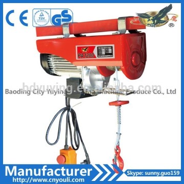 engine hoist PA type portable wire rope electric hoist