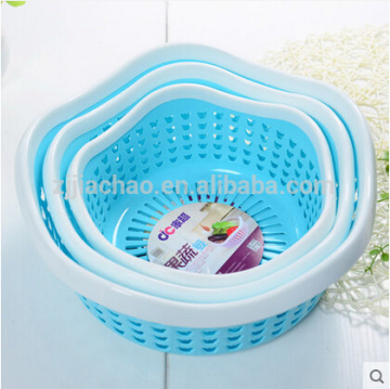 plastic vegetable storage basket sets