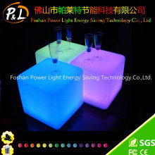 Multi Color Changing LED Furniture Lumious LED Magic Cube