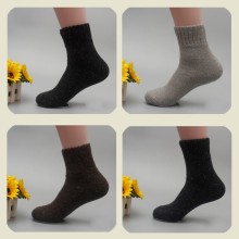15PKSC10 2016-17 winter multi solid colour pure cashmere sock unisex