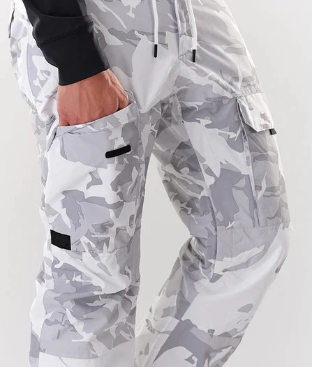 High Quality Camouflage Waterproof 15000mm Windbreaker Snowboard Mens Pants