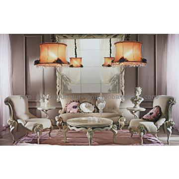 French modern classic cloth art sofa