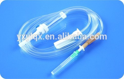 disposable infusion set for single use