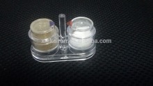 Disposable Salt&Pepper Shaker,plastic condiment shaker, clear shaker