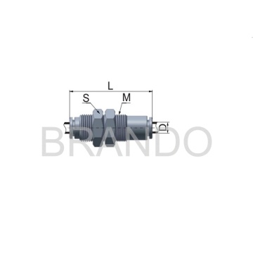 Schnellkupplung Pneumatischer Schlauchanschluss aus Metall