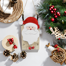 Hot Sale Christmas Tree Hanging Ornament Sleigh Wooden Christmas For Christmas Decoration