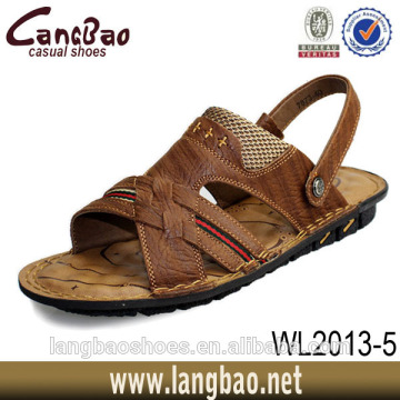 2014 men leather coconuts sandals