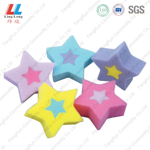 star shape sponge