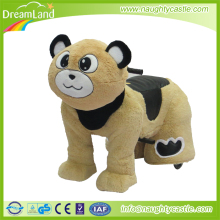 Children amusement rides electric riding plush toy ride battery animal car