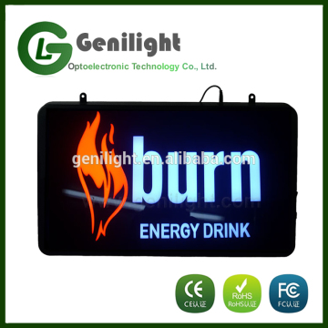 effictive burn energy drink LED neon sign