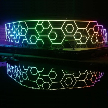 Contrôle DMX RGB LED Pixel Tube Light