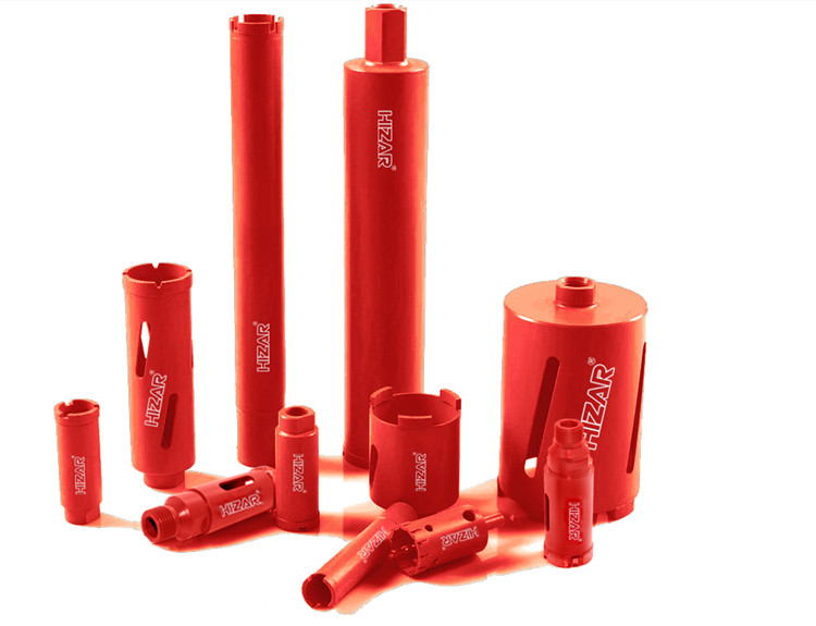 wet hollow core diamond drill bits for concrete with stable and long life span