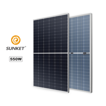 Perc Mono Kecekapan Tinggi 550W Modul Panel Solar