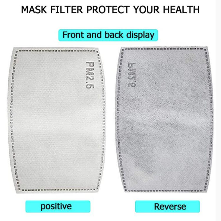 PM2.5 Activated Carbon Washable Cotton Face Cover