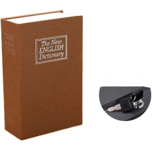 Secret Hidden Metal Book Safes with 2 keys
