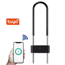 Smart Fingerprint Long U-Shape Lock With Tuya Bluetooth