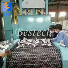 QWD Steel Wire Mesh Belt Shot Blasting Machine for Wheel Hub