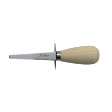 Stainless Steel Oyster Shucking Knife with Wood Handle