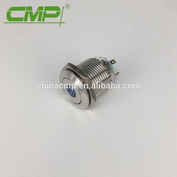 CMP Dot LED Light Switch 16mm 4 Pins Illuminated Pushbutton Switch