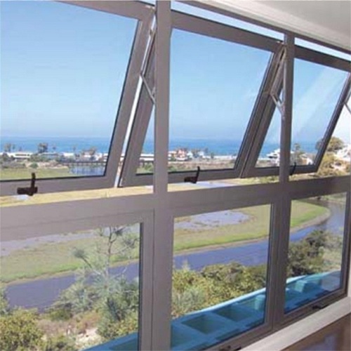 Thermal Break Double Glazed Aluminum Pivot-hung Window