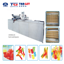 Factory price Jellyand gummy candy starch moulding line