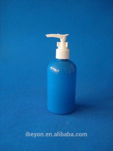 8.8oz squat bell cylinder pump bottle