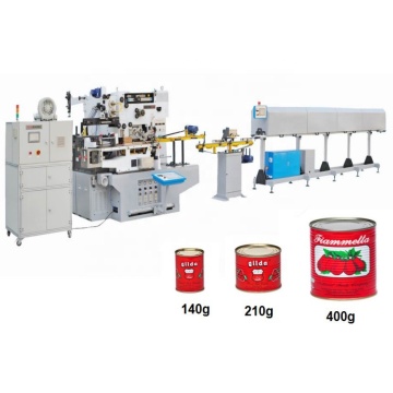 paste cans milk powder tin can packaging machine