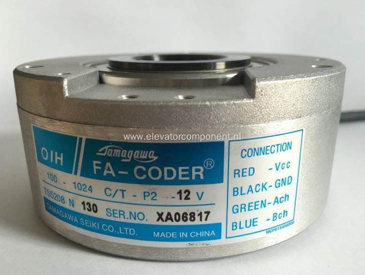 TAMAGAWA Encoder for Hitachi Elevators TS5208N130