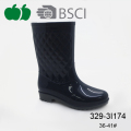 Venda quente nova bota de chuva elegante senhora de plástico Pvc