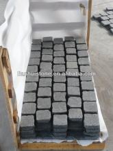 Black Basalt Paving Stone, Paving Stone on Mesh,Garden Paving Cobble