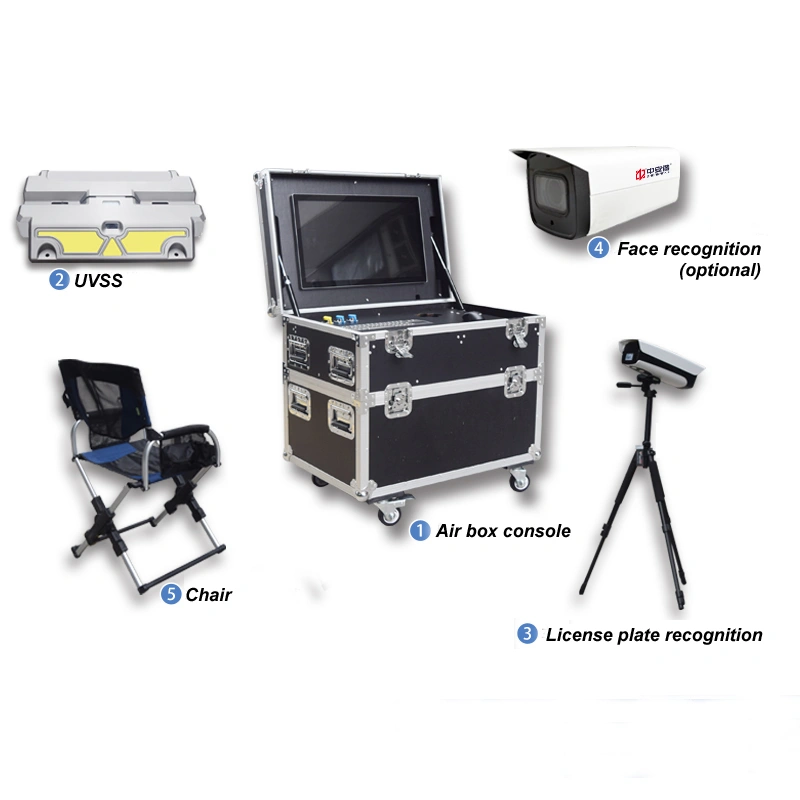 Uvis Under Vehicle Scanner Automatic Car Bottom Safety Inspection/Surveillance System