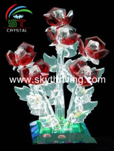 red crystal rose