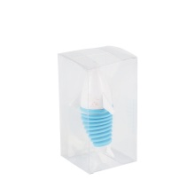 Sabonete cosmético plástico caixas de presente transparentes