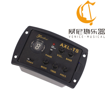 4 band humbucker acoustic guitar equalizer EQ put on acoustic guitar