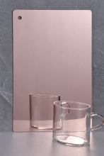Rose gold Mirror Acrylic Sheet