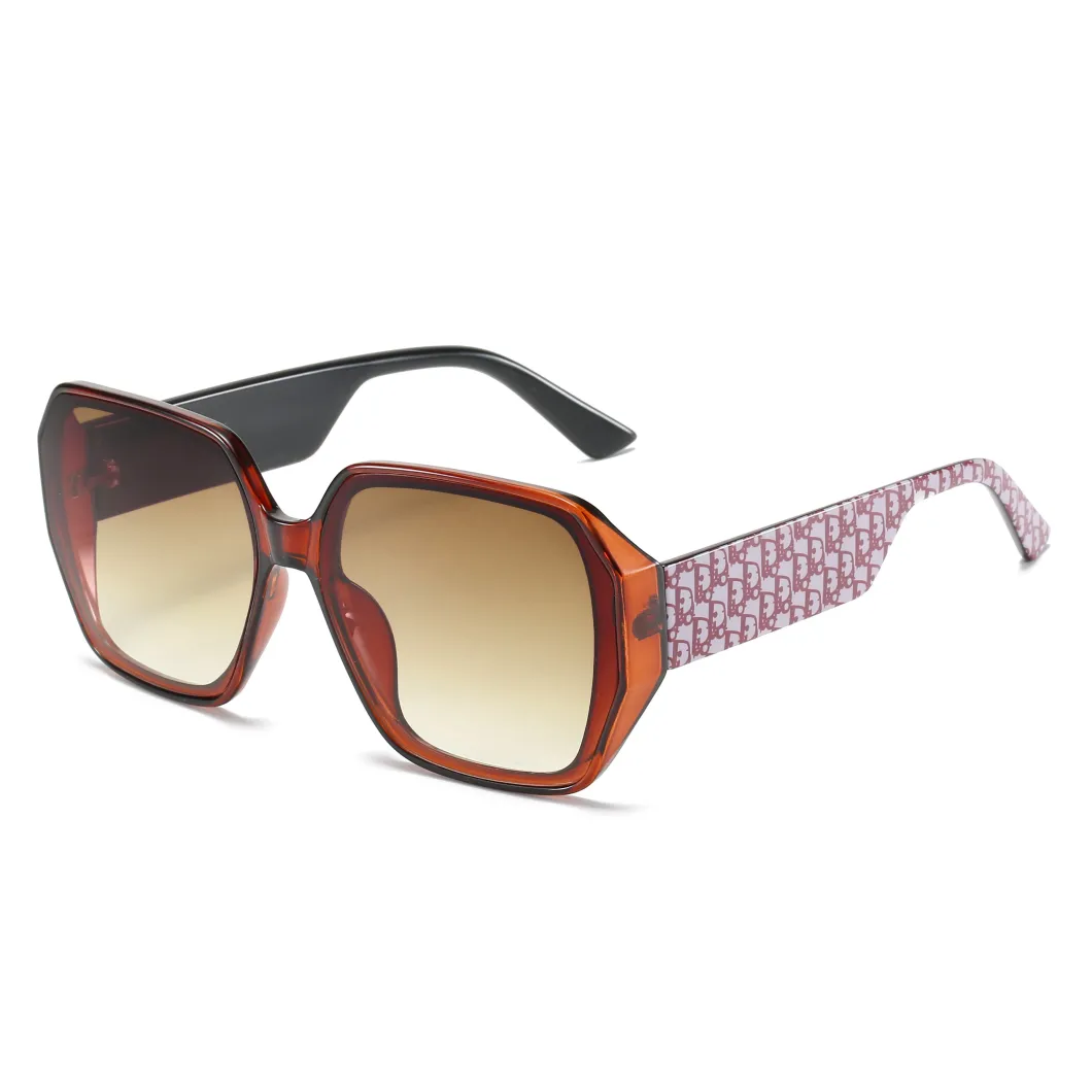 2020 Ready Made Plastic Fashion Sunglasses with Patterns