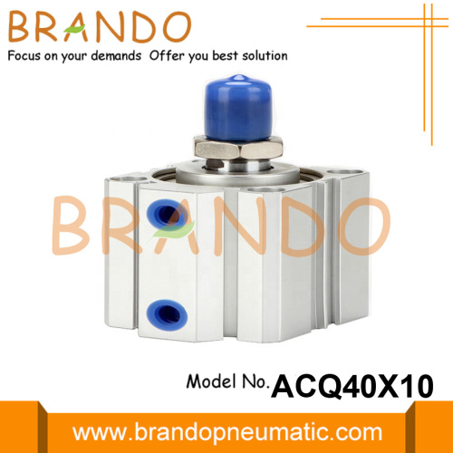 Airtac 유형 ACQ40X10SB 소형 공압 실린더 40mm 보어