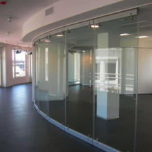 Divisores de vidro de vidro decorativos decorativos claros