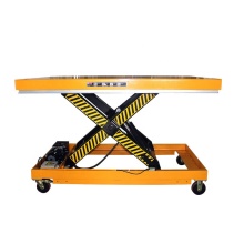 Alison Movable Electric Hydraulic Portable Scissor Lift Tables with Wheels