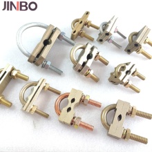 Popular Electric Supplier: Copper Wire Clamps, Brass U-Bolts, and Rod Clamps for Earth Rods and Wires