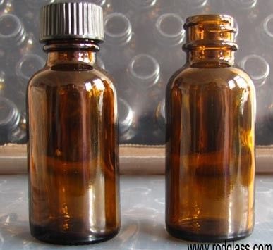 Clear / Amber, Pharmaceutical Screw Glass Bottles For Medical Packaging Am-mgb