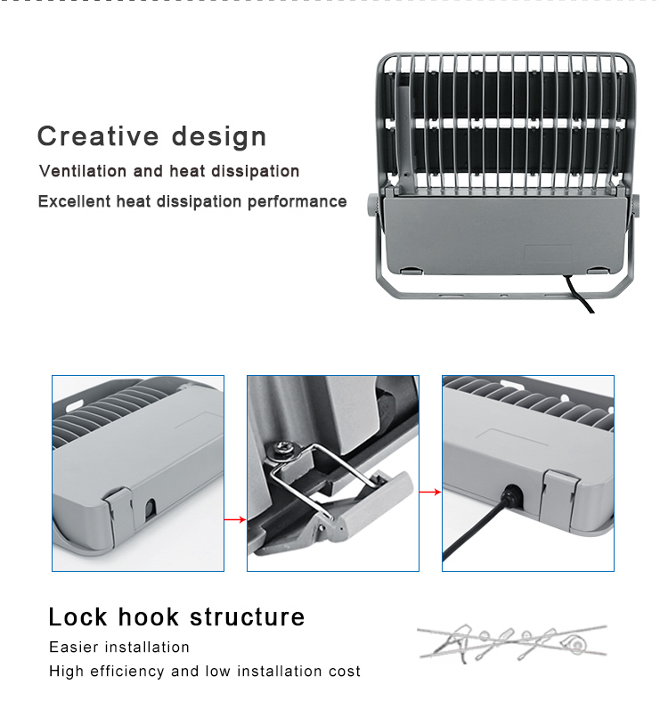 KCD high lumen ip65 waterproof 100w 200w 300w 400w 500w 600w 700w 1000w outdoor stadium module led flood light