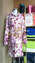 Microfiber Printing Bathrobe